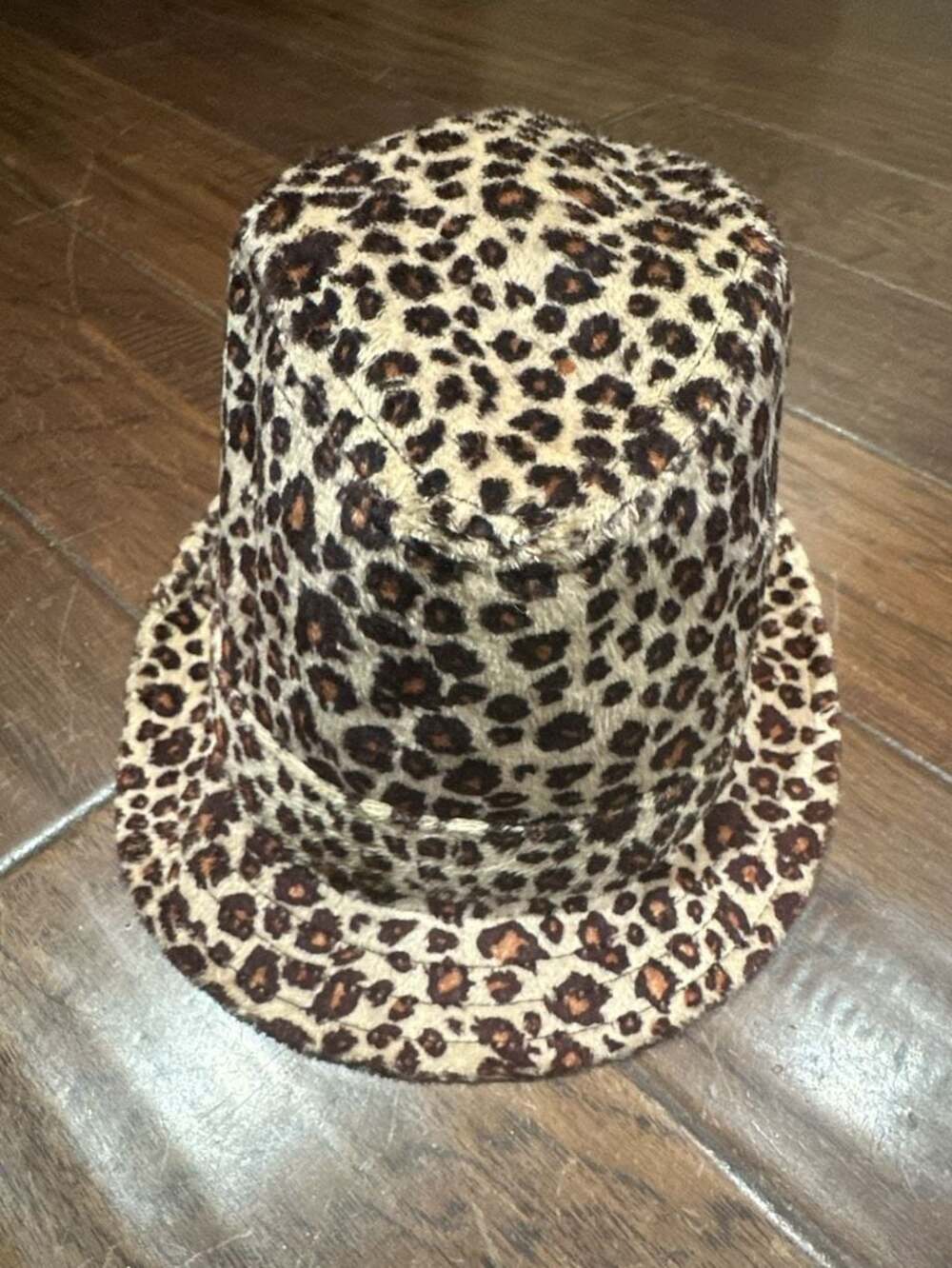 Joe Boxer Leopard Print Fedora Hat One Size